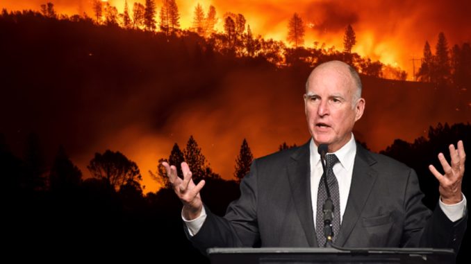 Jerry Brown Vetoed 2016 Wildfire Mitigation Bill as California Burns