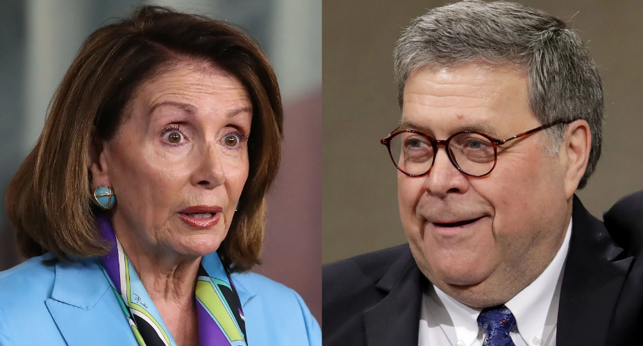 SAVAGE: Barr Asks Pelosi ‘Did You Bring Your Handcuffs’