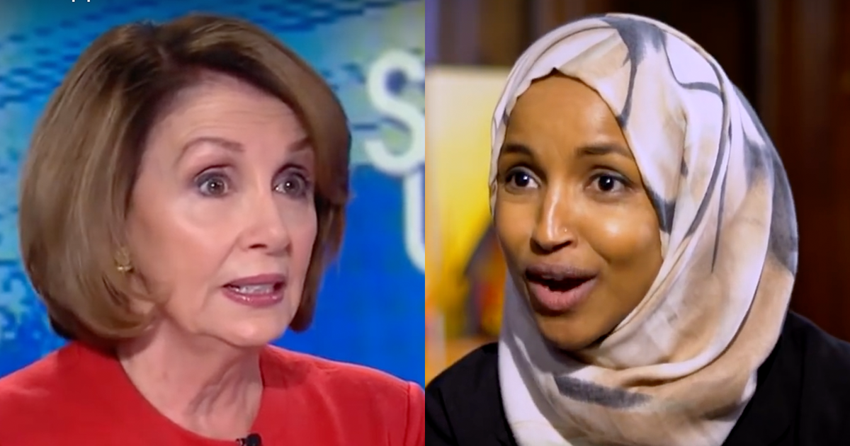 Pelosi Playing Damage Control Over Ilhan Omar’s Rants