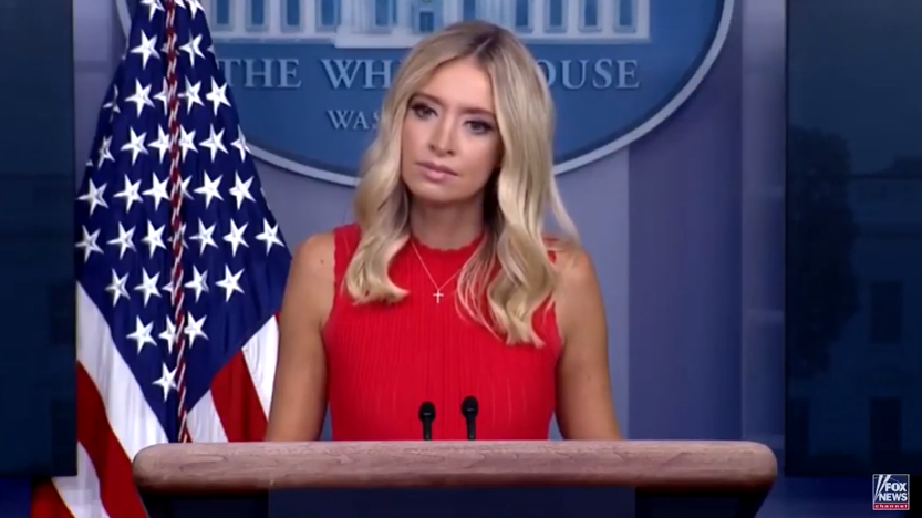 WATCH: Press Secretary Kayleigh McEnany Leaves Press with A Bang!