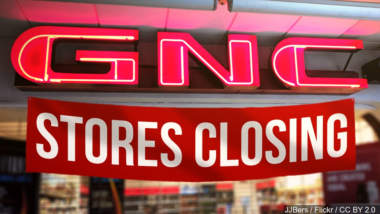 ​GNC FILES BANKRUPTCY WITH CLOSURE OF NEARLY 1400 STORES