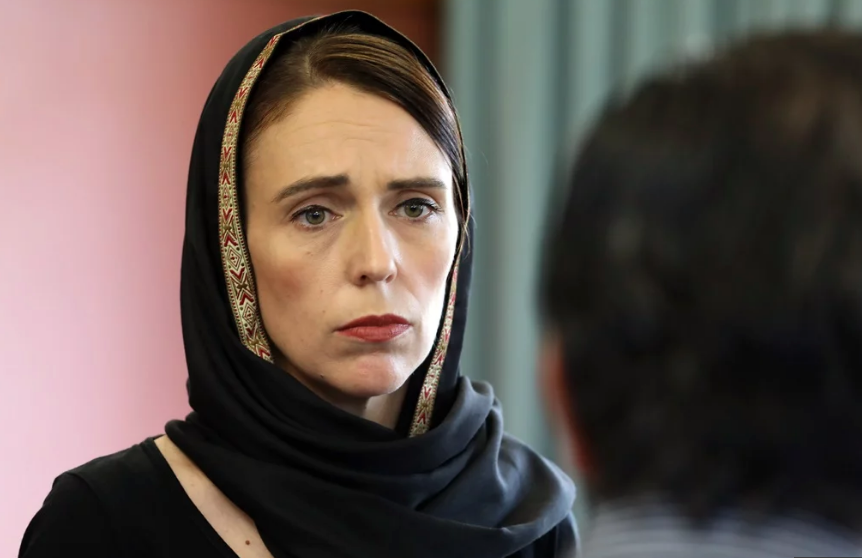 WEAK! New Zealand Prime Minister Dons Sharia Hijab Praises ‘Prophet’ Mohammad (VIDEO)