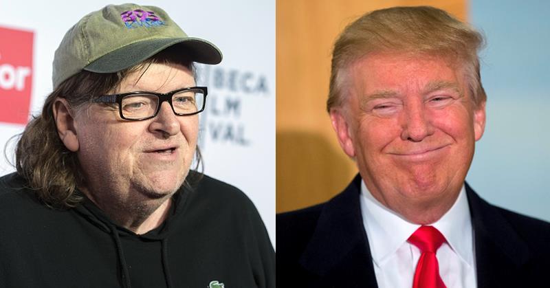 Michael Moore Panics Over Trump’s Growing Following