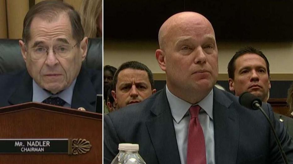 Acting Attorney General Matthew Whitaker Tells Rep Nadler ‘Your Five Minutes Are Up’ (VIDEO)