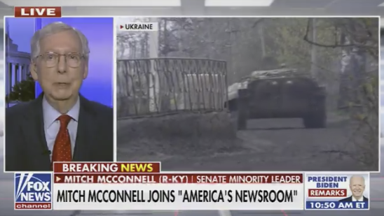 Mitch McConnell: $61 Billion Ukraine Aid Package Is Just a Drop in the Bucket ‘Not a Whole Lot of Money’