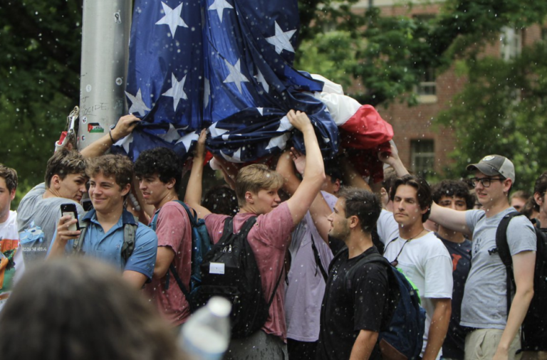 UNC Students’ Heroic Stand: UNC Chancellor & Fraternity Students Hold the Line for The Battle for Old Glory and American Values